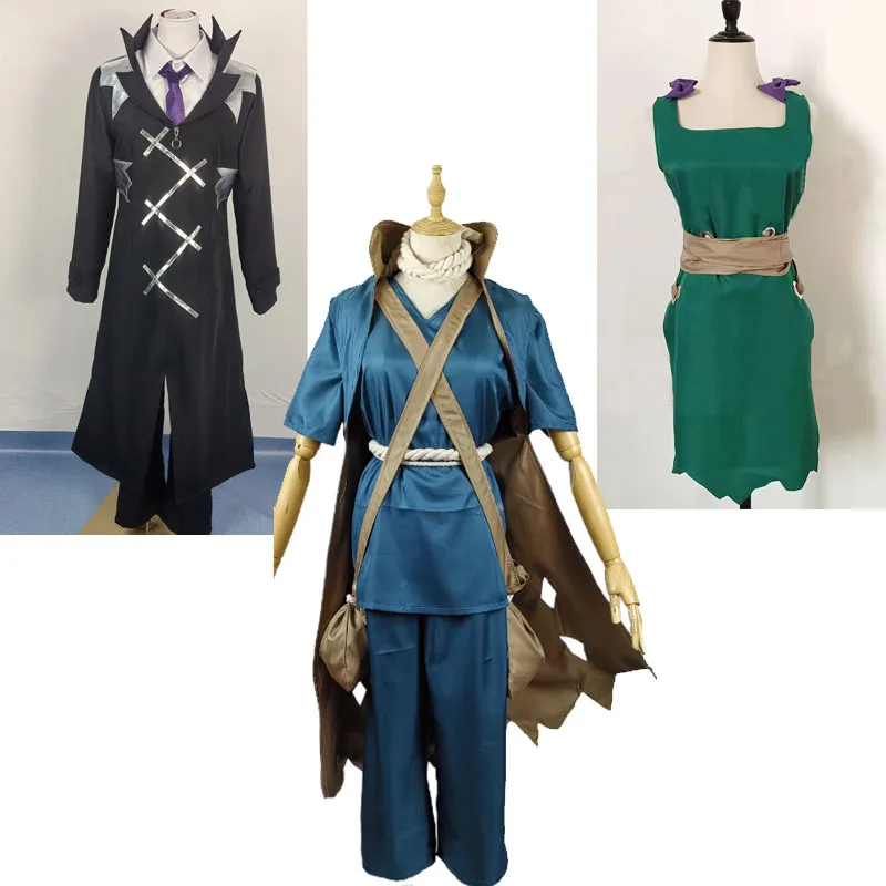 

Stone Anime Xeno Chrome Hanada Niki Cosplay Costume custom-made