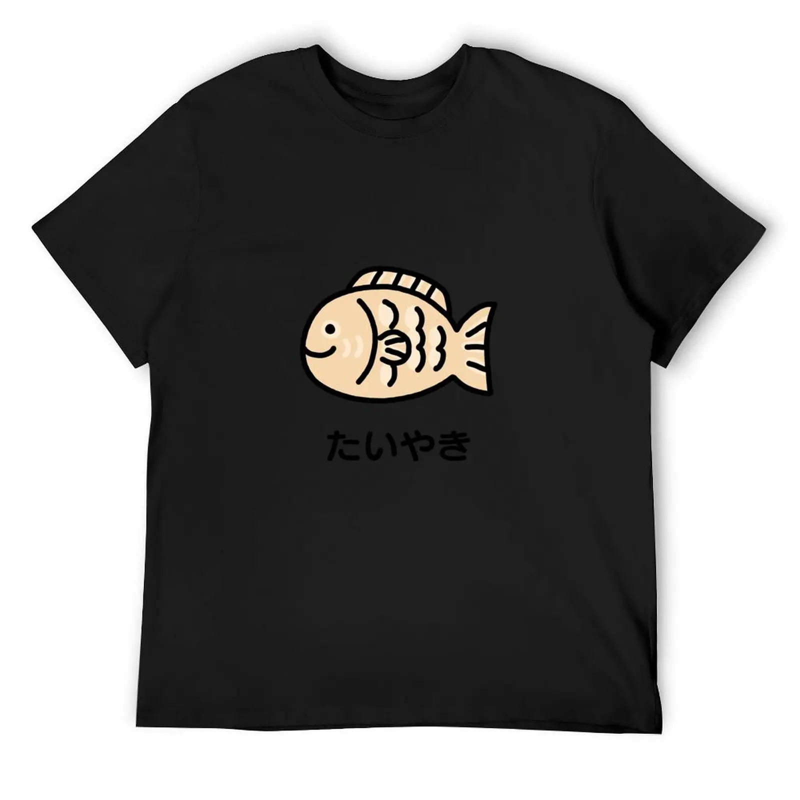 

Taiyaki T-Shirt boys whites quick drying aesthetic clothes Short sleeve tee mens t shirts