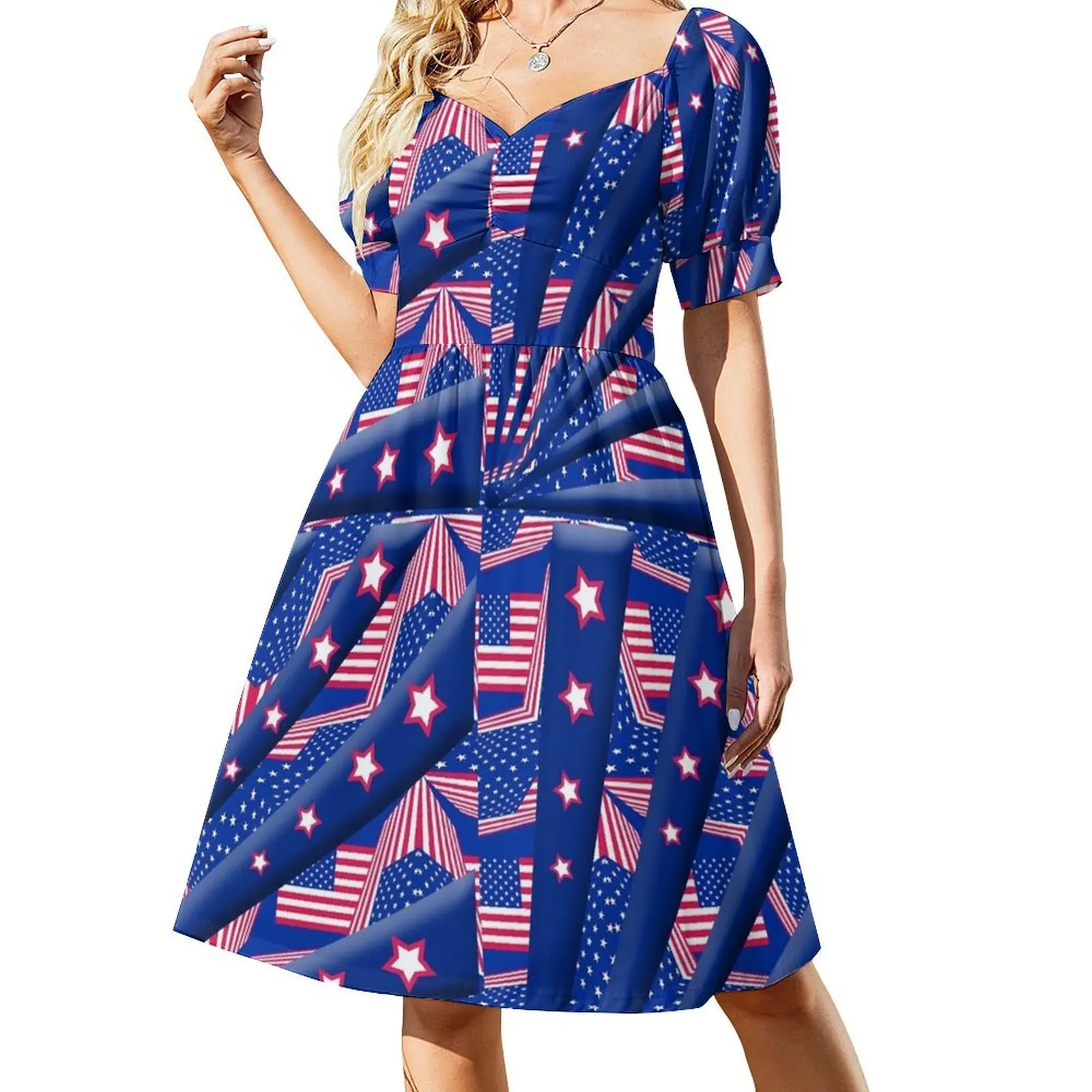 

stars and stripes V4 Dress dresses for womens dress summer women clothing 2024 new arrivals