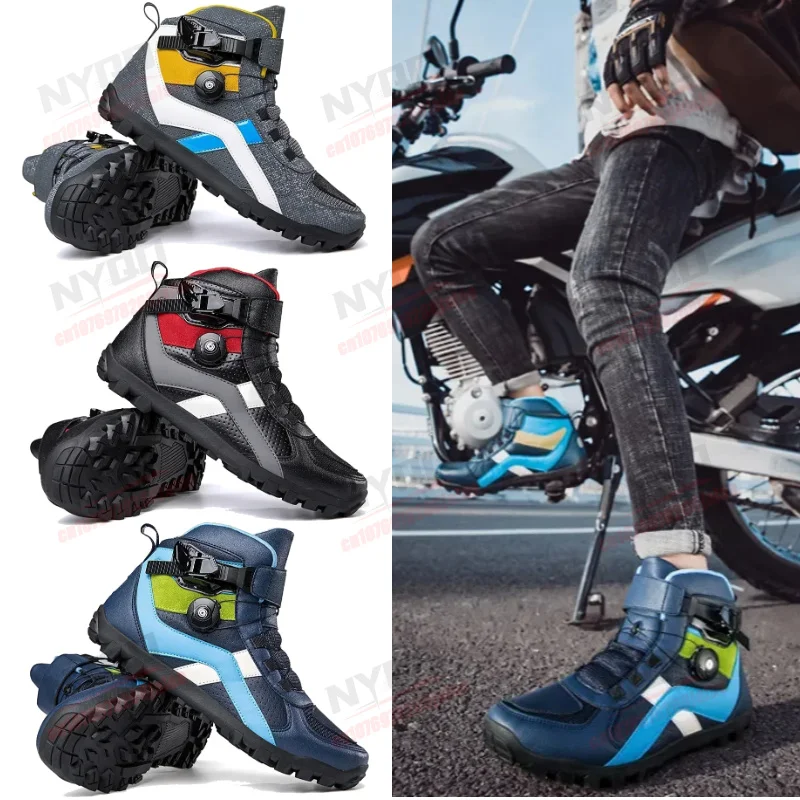 bottes-de-moto-pour-hommes-et-femmes-bottes-tout-terrain-quatre-saisons-semelles-en-caoutchouc-antiderapantes-et-resistantes-a-l'usure-equipement-de-moto