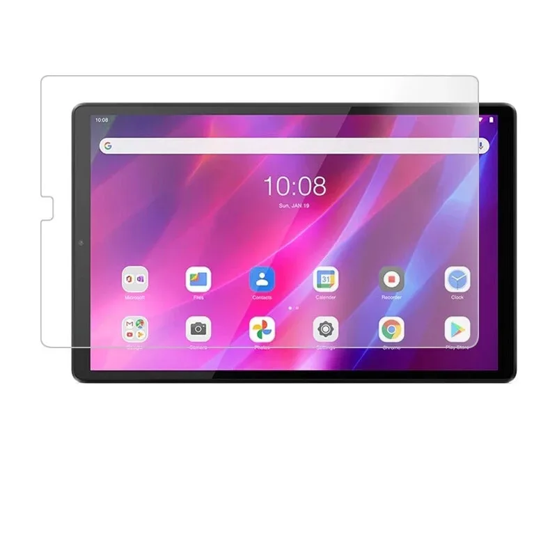 2 pçs protetor de tela para lenovo tab k10 2021 10.3 ''TB-X6C6F TB-X6C6X película protetora anti risco claro vidro temperado