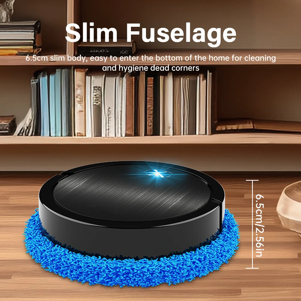 The New Generation of Intelligent Floor Mopping Robots Silent Floor Scrubber Cleaning Experts for Living Room and Kitchen