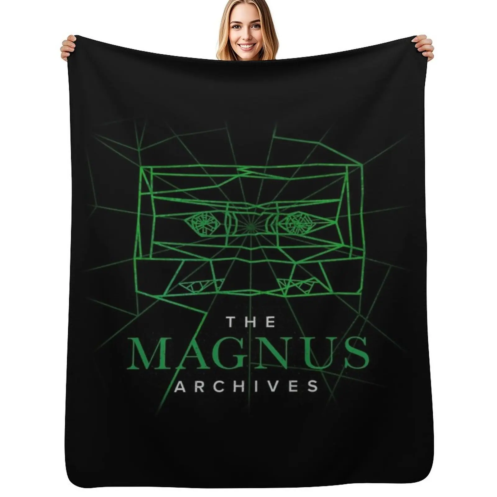 magnus-archives, podcast Throw Blanket Flannel valentine gift ideas Blankets For Bed Bed covers For Baby Tourist Blankets