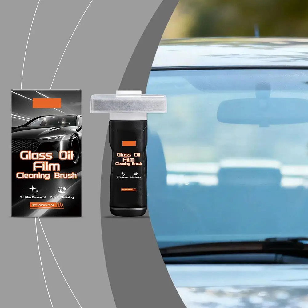 Automobile Glass Cleaner Automobile Windshield Oil Film Remover Cleaning Maintenance Windshield Rearview Mirror Clean