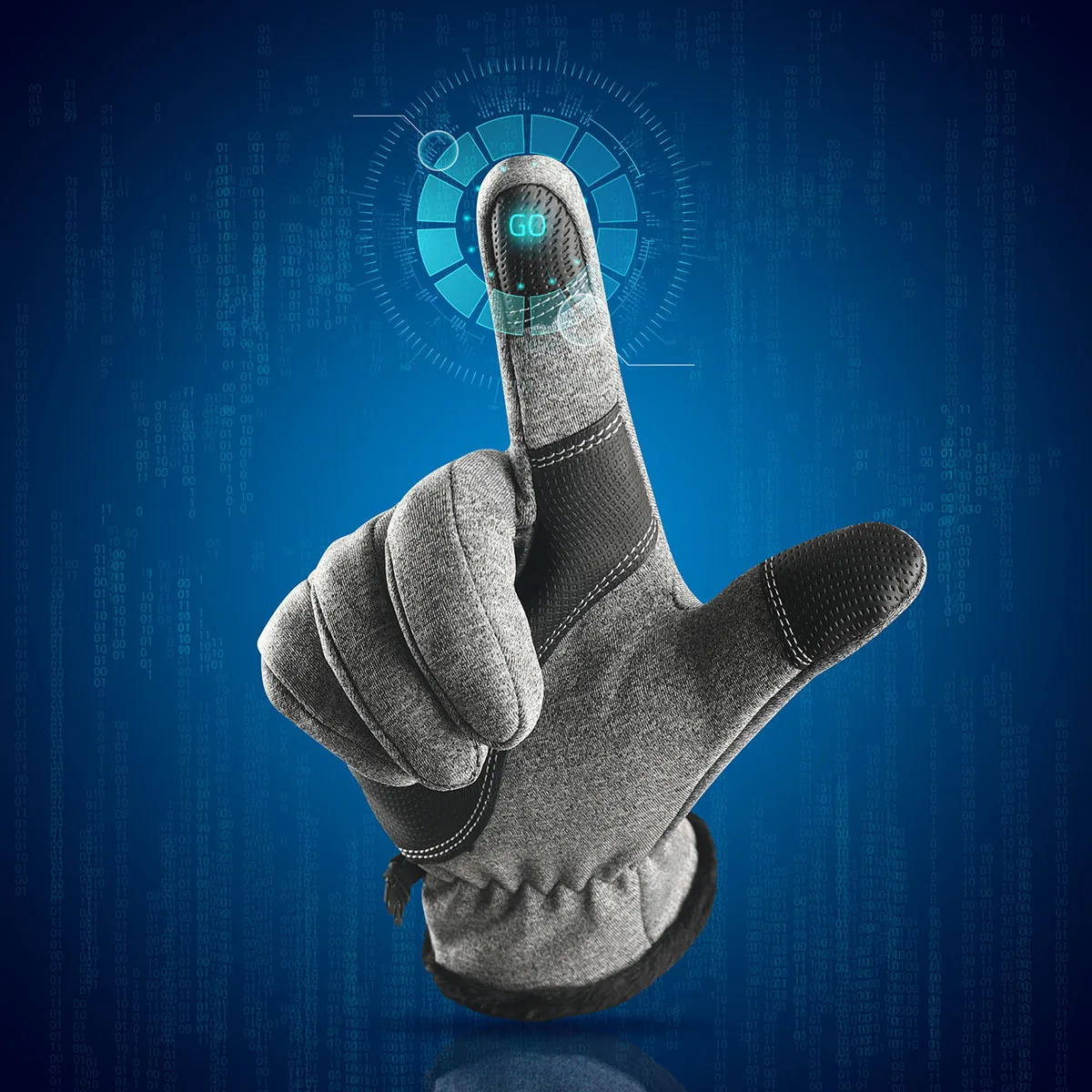 

Водонепроницаемые перчатки для экрана, ветрозащитные, дышащие, противоскользящие, для ладони, велосипедные, спортивные перчатки на открытом воздухе, размер Xl, серые