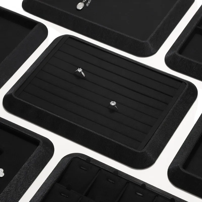 

Большой лоток для демонстрации ювелирных изделий, оптовая продажа, органайзер для ювелирных изделий, лотки для ожерелья, колец, лотки для хранения, витрина, браслеты, поднос для подвесок