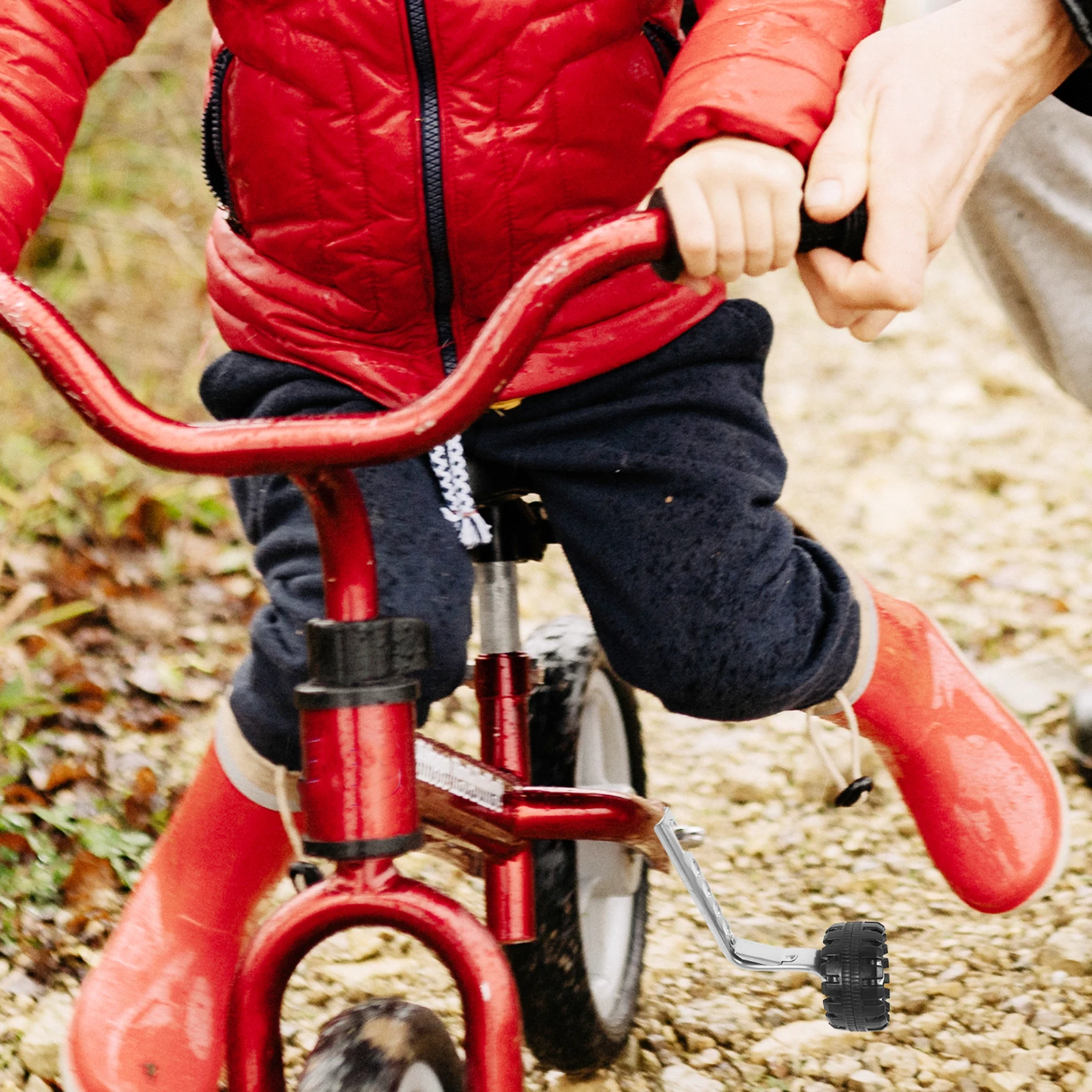 

Stabilisers & Supports Auxiliary Wheel Guard Bike Wheels Children Training Kids