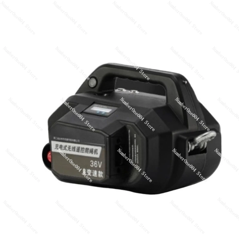

For Electric Rope Climbing Machine Rechargeable Remote Control Lithium Battery Hoist Crane Aerial Work Exterior Wall Climbing