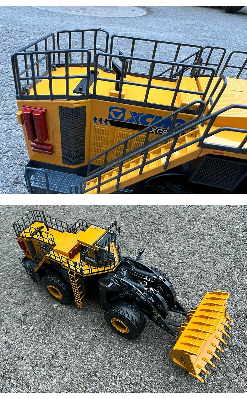 1:43 Scale XCMG XC9350 Wheel Loader Engineering Machinery Vehicles DieCast Toy Model Decoration