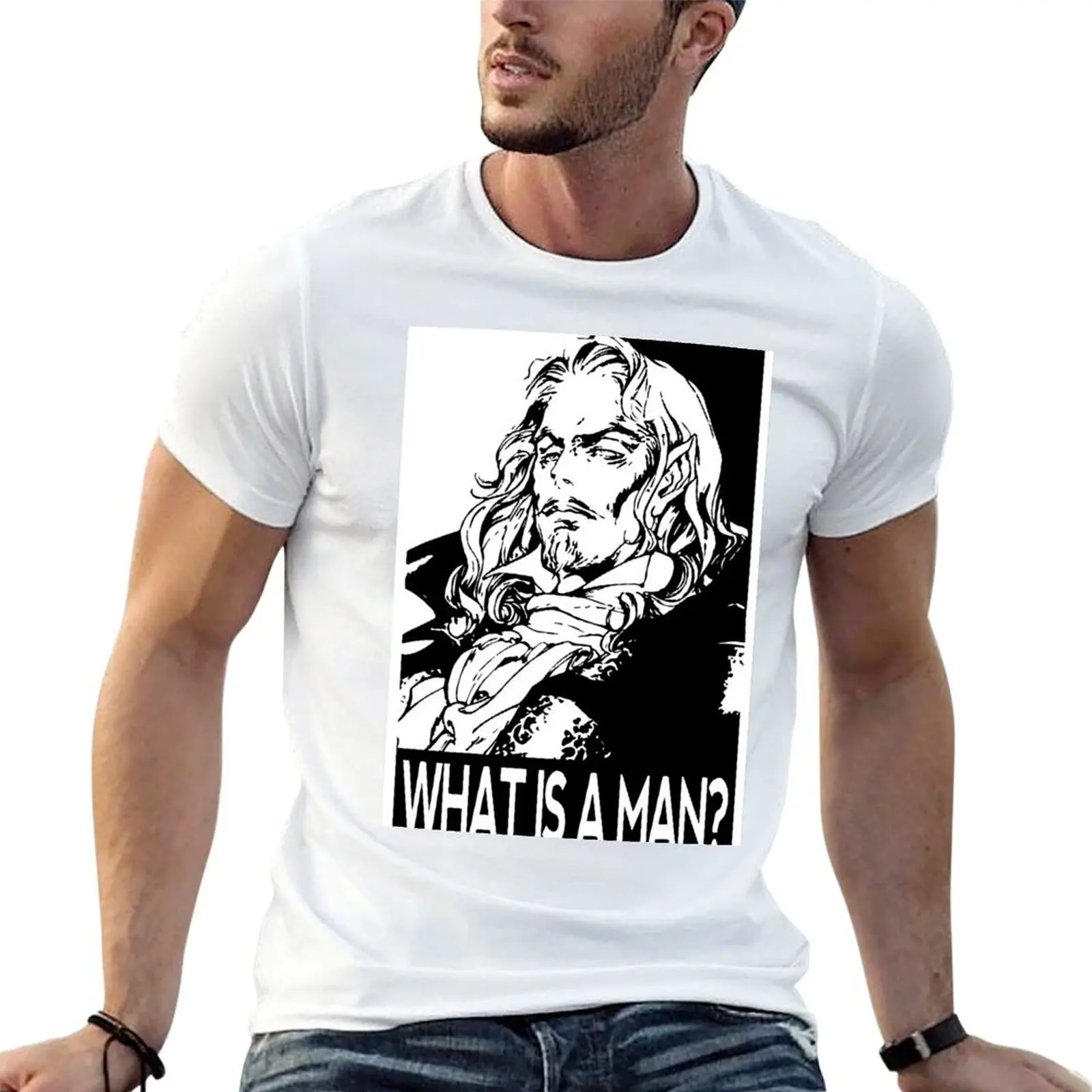 What is a man? A Miserable little pile of secrets! T-Shirt Daily Wear Print T-Shirt
