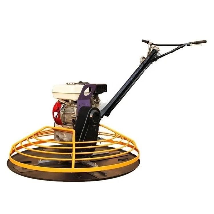 Trowel Concrete Road Smoothing Finishing Machine Construction Tools Mini Fuel Engine Drive 1000mm Working Diameter Power
