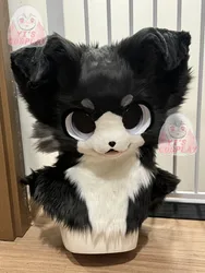 Yis cosplay Custom Furry head Kigurumi Head Cosplay Kemono Fursuit Handmade Headsets Beast Customized Fursuit Kemono Head