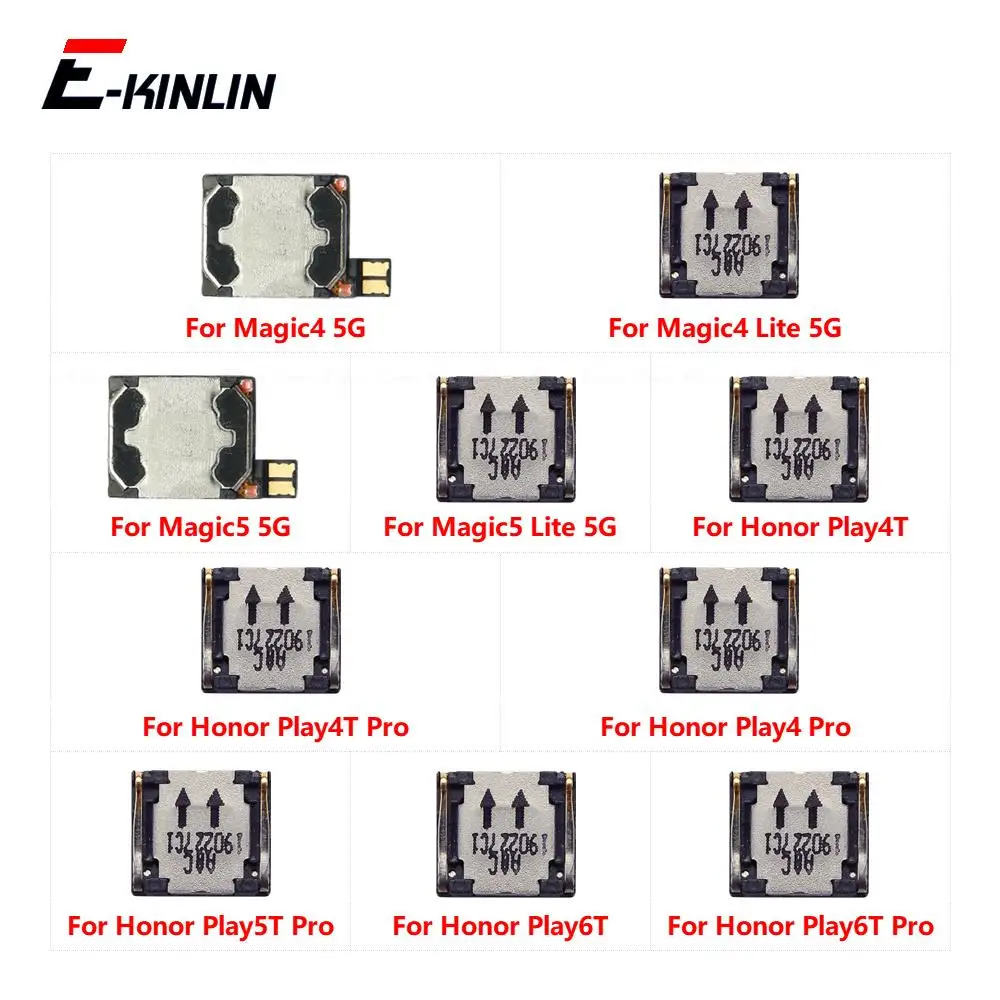 Top Front Earpiece Ear piece Speaker For HuaWei Magic4 Magic5 Lite 5G Honor Play 4 4T 5T 6T Pro Replace Parts