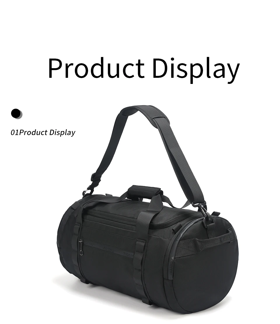 Tigernu Reisetaschen Für Männer Sporttasche Wasserdichte Fitness Tasche Männer Outdoor Tragbare Tasche Ultraleicht Yoga Sport Tasche Handtasche Umhängetasche – Detail 14