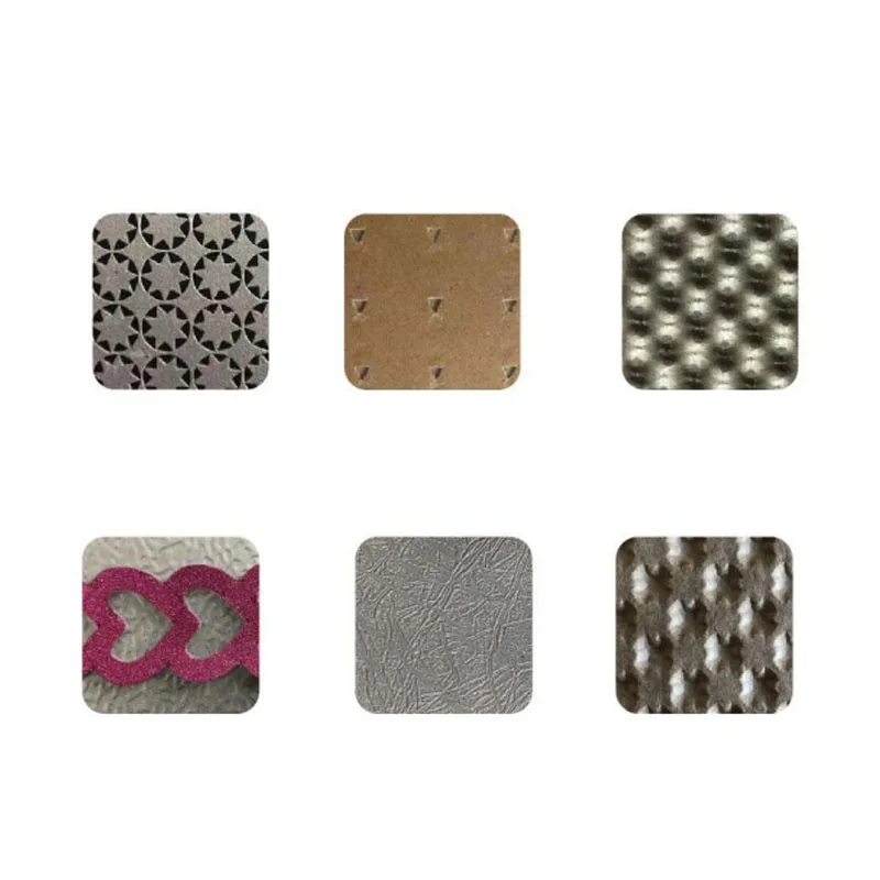 Embossing Machine for Paper Metal Leather Aluminum Sheet Coil Roller Plate PVC Card Foil 3d