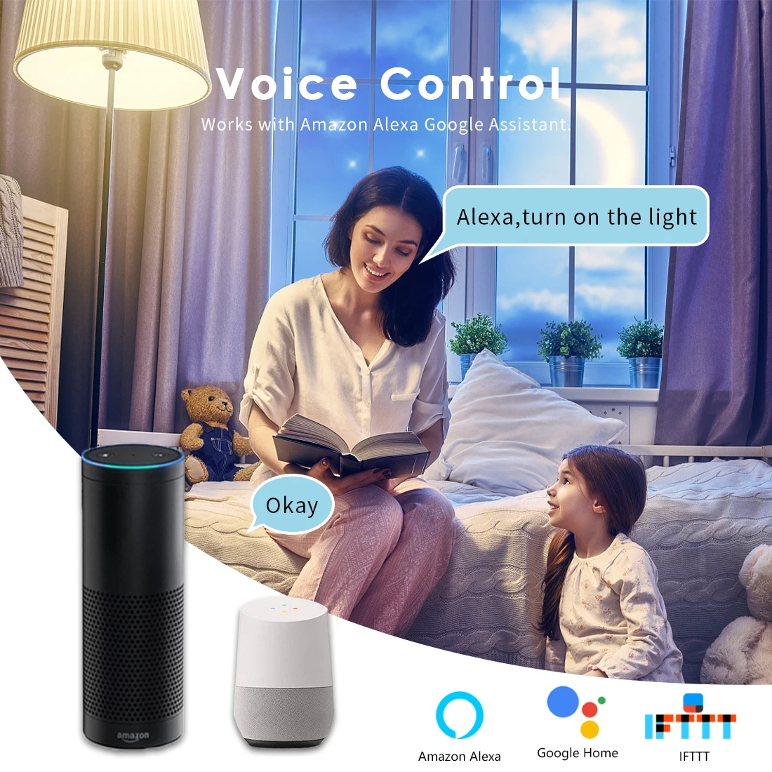 DAJIMEI WiFi Smart 2way interruttore di controllo EU 1 2 3 Gang interruttori tattili a parete in vetro RF433 telecomando Tuya Alexa Google Home