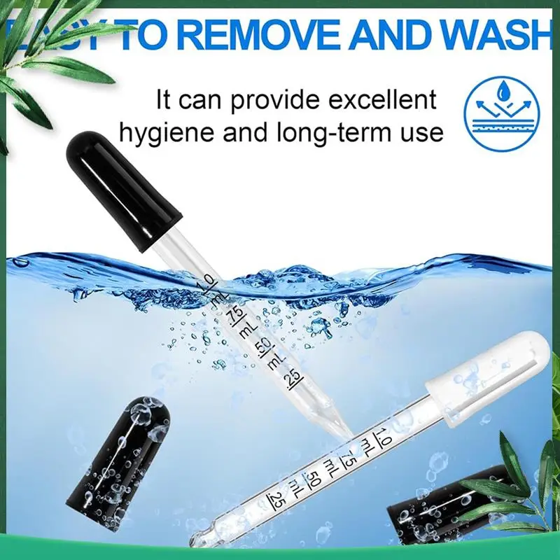 

(НОВИНКА) 10 шт. Карапельница для глаз с прочной резиновой головкой, стеклянная капельница 1 мл, капельницы для жидкости для масел, точные капельницы для пипеток, прочные