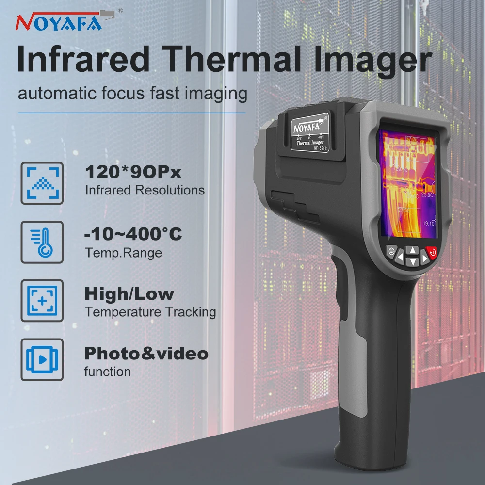 Kamera termowizyjna na podczerwień Noyafa 120x90 profesjonalna kamera termowizyjna NF-521S przemysłowa kamera termowizyjna do naprawy obwodów