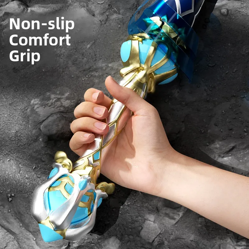 Genin Impact Cosplay Costume Fuyuluo Weapon Water God Fuxiaoluos Water Flow Luminance Props Gng Anime Cosplay Accories