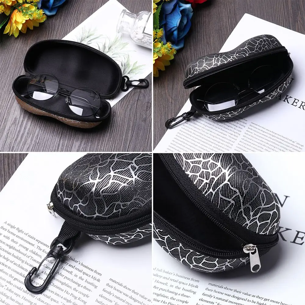 Bolsa de accesorios para exteriores, caja con cremallera, Protector de gafas, estuche rígido para gafas