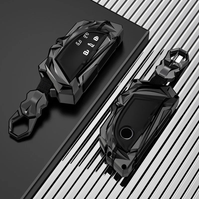 غطاء حافظة مفاتيح السيارة من سبائك الزنك لسيارة VW Golf 8 MK8 Teramont ID.3 ID.4 ID.5 سكودا Enyaq iV Octavia Seat Leon ملحقات السيارات #3