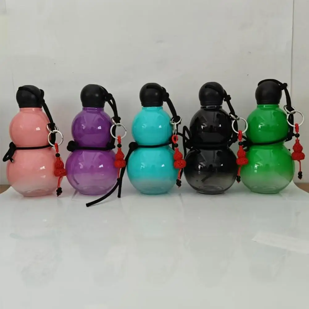 New Chinese Retro-Inspired Gourd Water Bottle 800ML Large Capacity Wine Bottle PC Water Kettle Sports