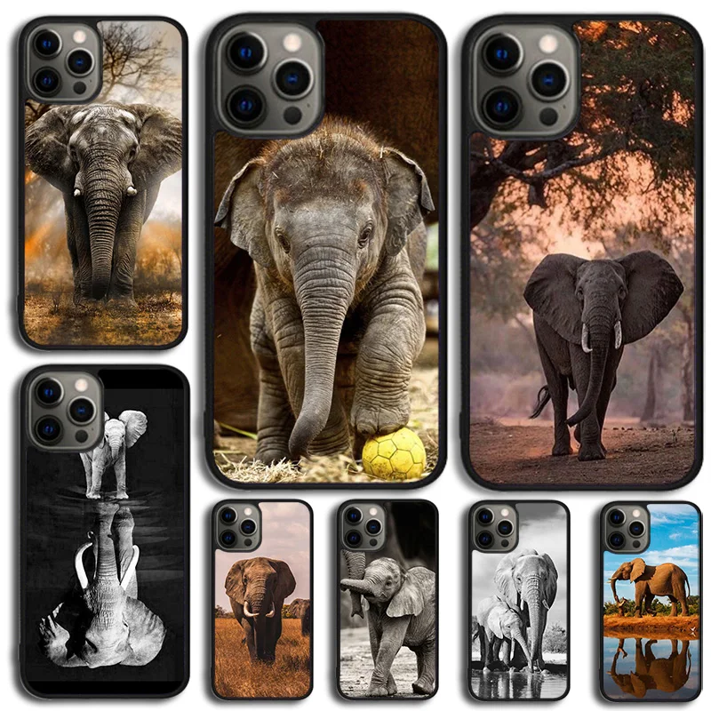 Elephant Animal Phone Case for iPhone