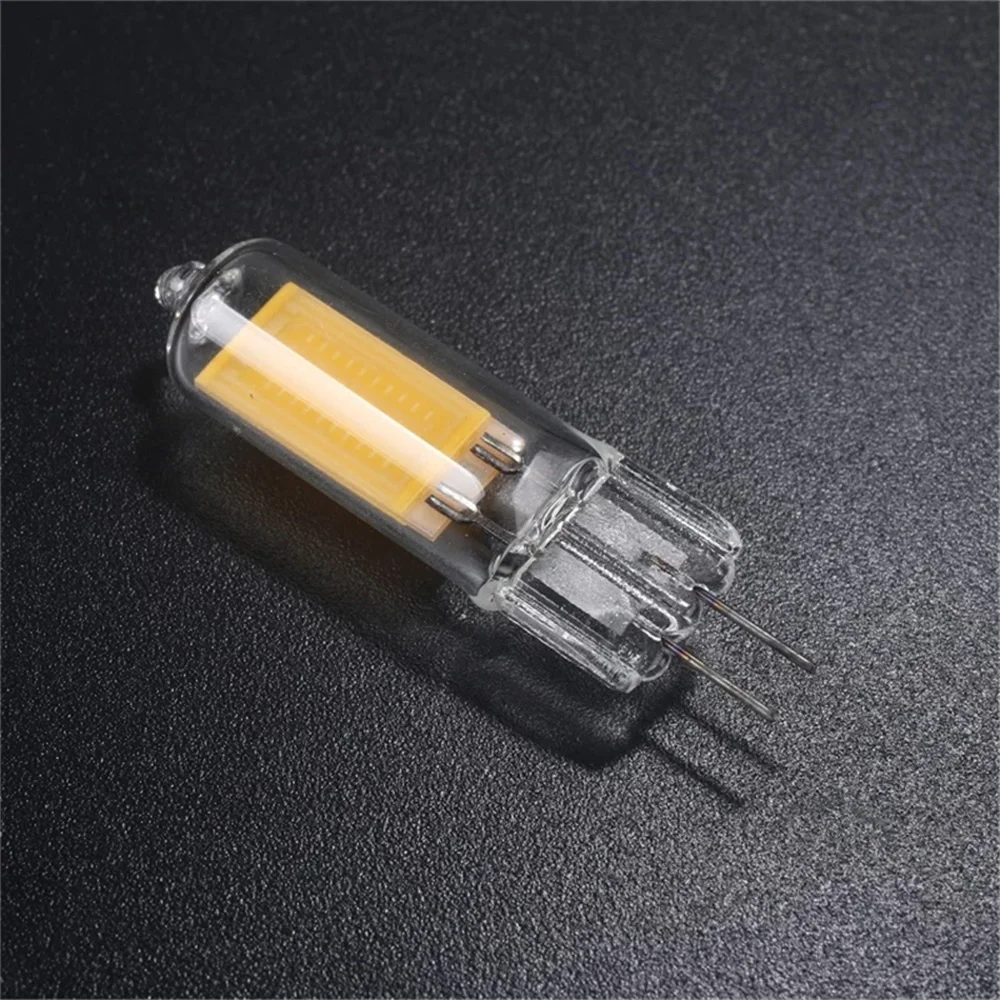 10pcs Dimmable No Flicker LED Bulb G4 Light Bulb AC/DC12V Glass LED Lamp Spotlight Chandelier Lighting Replace Halogen Lamp