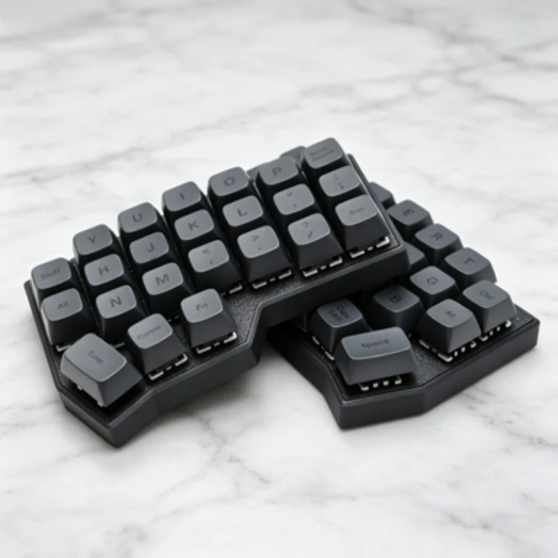 Customized WCORNE V4.1 Split Mechanical Keyboard 2.4G Wireless Single-mode VIAL Hot Swappable Keyboard Gaming Accessories
