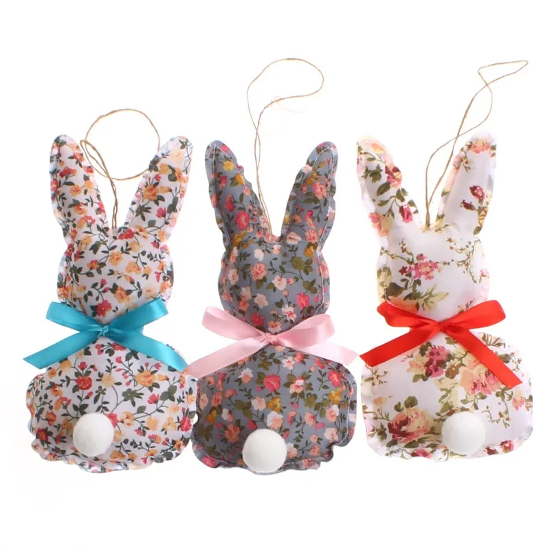 Handmade Fabric Cartoon Hanging Ornaments for Easter,Suitable for Home & Party Decor, Mini Fabric Pendants,Christmas Small Gifts