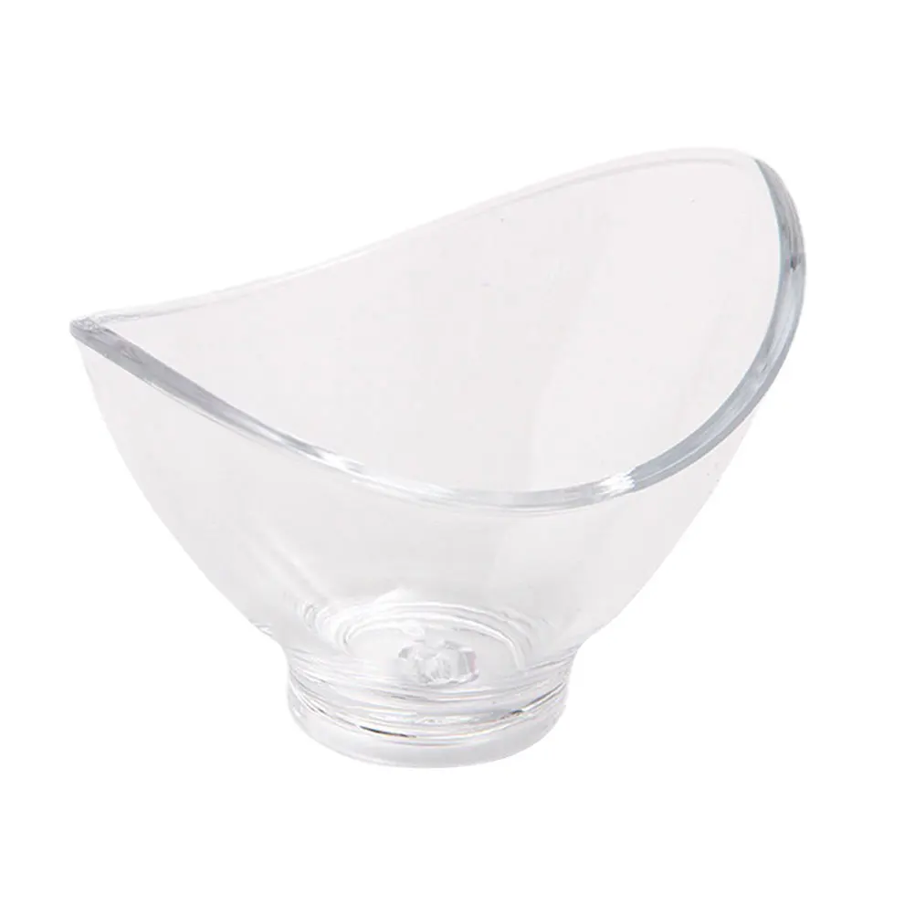 

Ingot Bowl PC Plastic Transparent Salad Dessert Multipurpose Clear Ice Cream Creative Smooth Easy Clean Home Bar Hotel