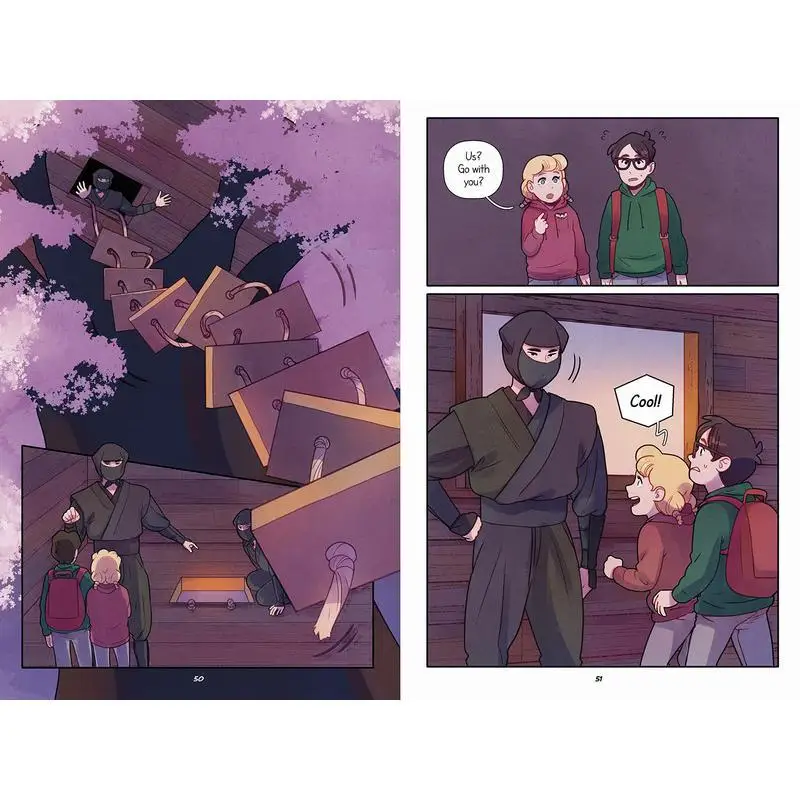 Magic Tree House 5 Novel graficoNight Of The Ninjas Mary Pope Osborne Random House US 9780593488782 Libro