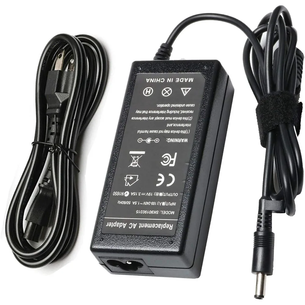 19V 3.15/3.16A AC Power Adapter Charger for Samsung AD-6019R 0335A1960 CPA09-004A Q430 QX410-S02US RV510-A02 QX410 Q430 P560