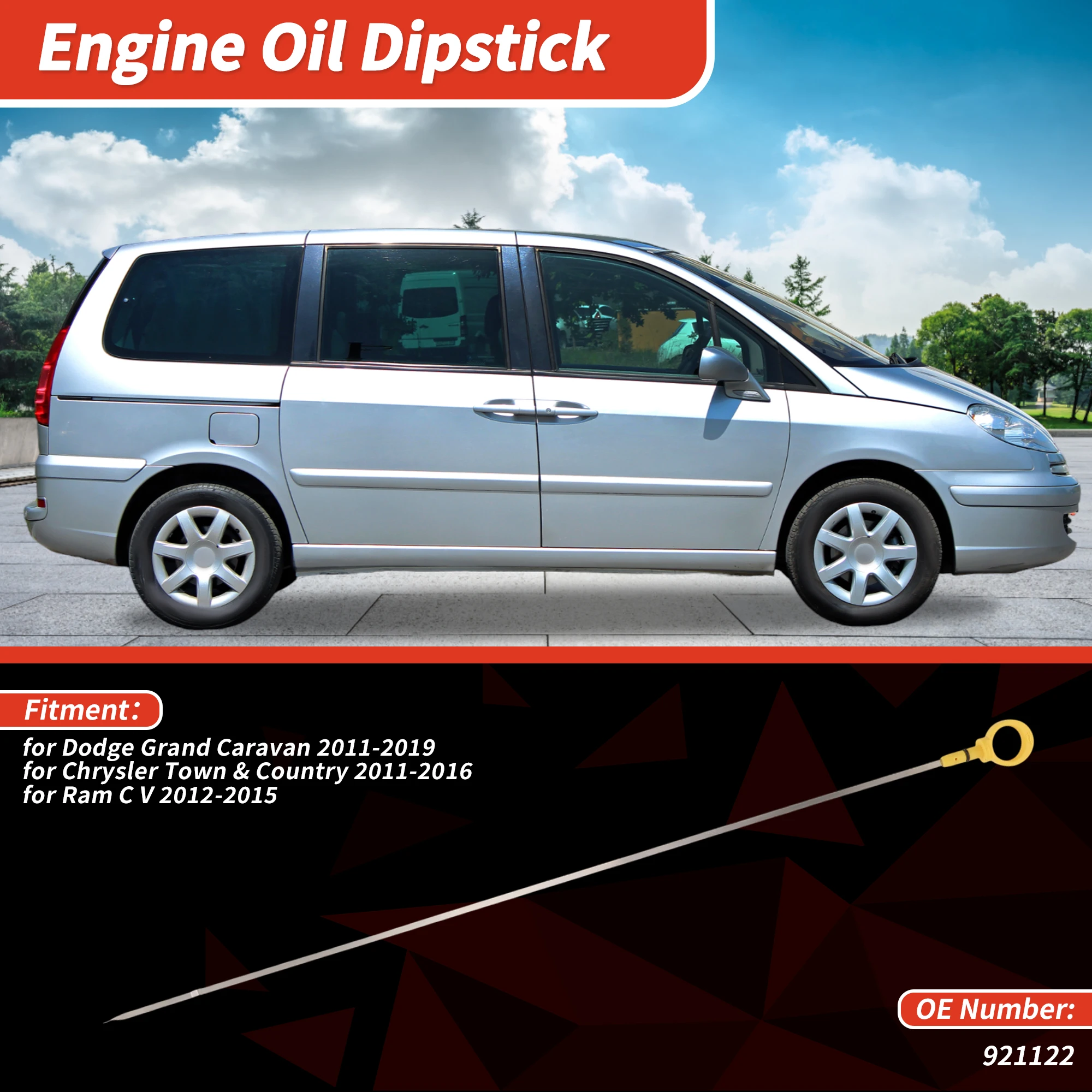 

Масляный щуп UXCELL No 921122 для Dodge Grand Caravan, точный инженерный уровень жидкости