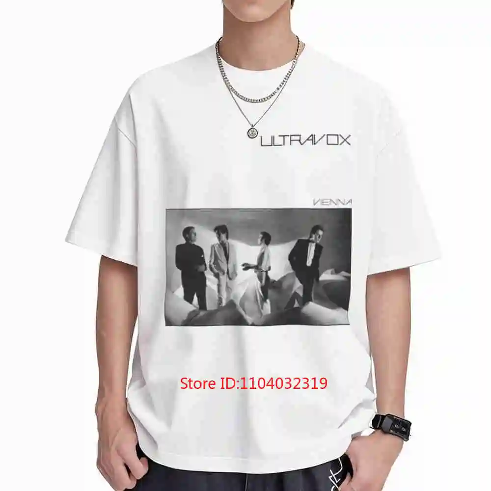 Ultravox Vienna Chris Cross Warren Cann Billy Currie Short Sleeve Tee 100% Cotton T-Shirt