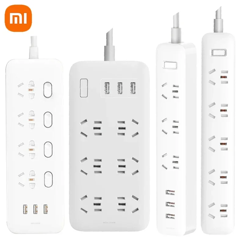 Xiaomi Mijia Power Strip 2.1A Fast Charging 3USB Extension Socket Adapter For Xiaomi Power Strip Smart Home