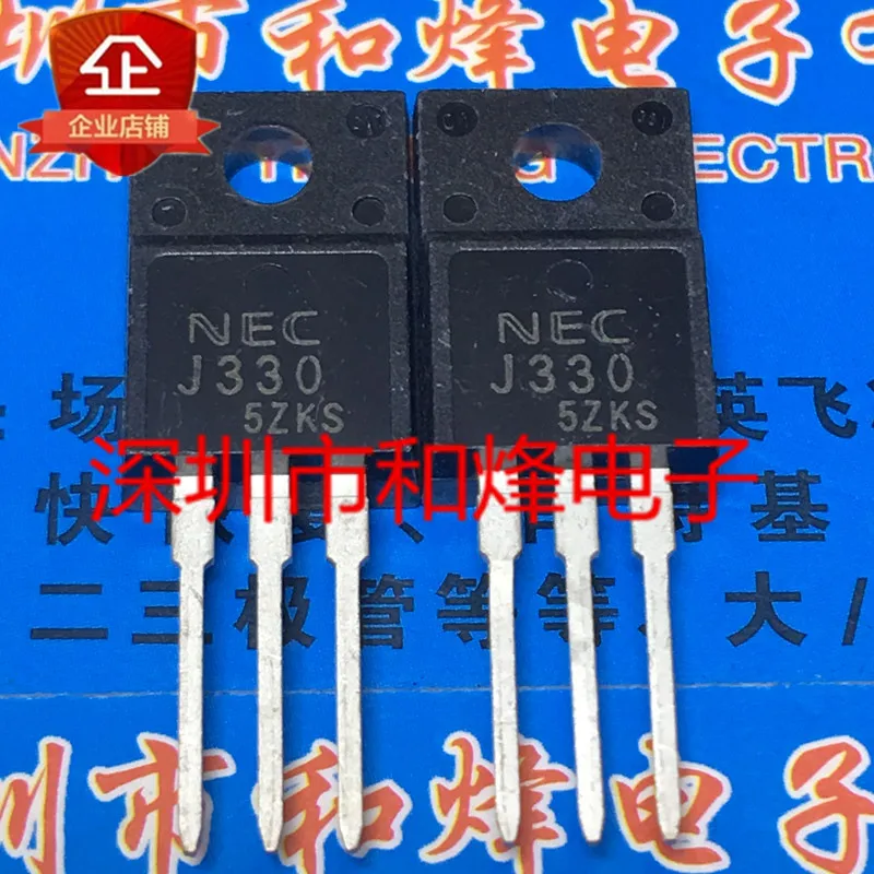 5PCS/Lot  J330 2SJ330 ½ TO-220F 60V 20A