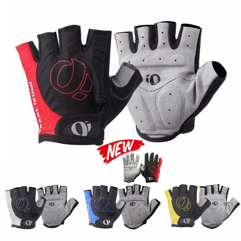 ZK50-guantes de Ciclismo de medio Dedo de Gel, antideslizantes, antisudor, antigolpes, para bicicleta de montaña y carretera, para mano izquierda y