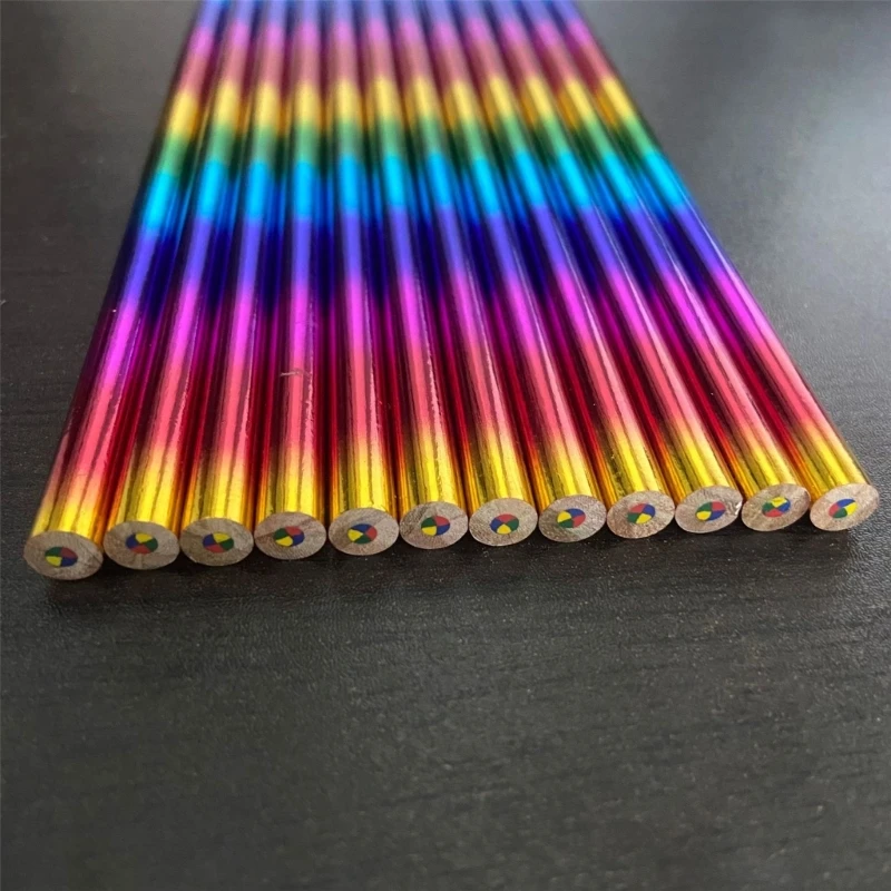 40 Miếng 4 Màu Trong 1 Rainbow Bút Chì Cầu Vồng Bút Chì Màu Bút Chì Tô Màu Nhiều Màu Bút Chì Dành Cho Trẻ Nghệ Thuật Trang