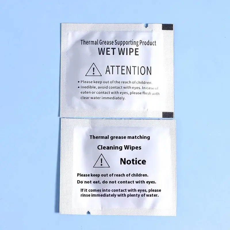 مناديل مزيل المركبات الحرارية الممتازة الخالية من الشوائب لوحدة المعالجة المركزية ووحدة معالجة الرسومات #4