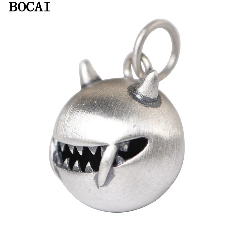 

BOCAI S925 Серебряный ретро модный художественный темпераментный женский кулон с героями мультфильмов