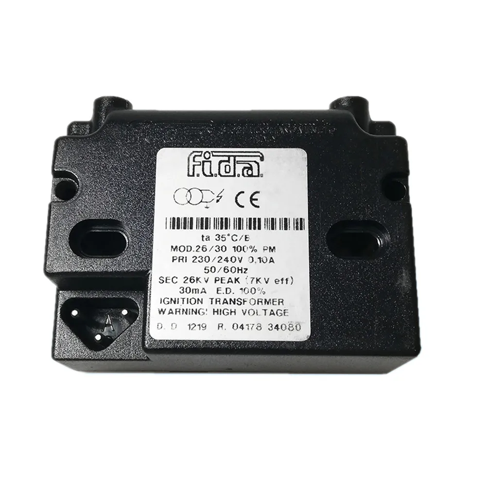 Transformer FIDA Ignition MOD.26/30 100% PM for Burner New & Original Boiler Ignition Transformer Ignition Coil