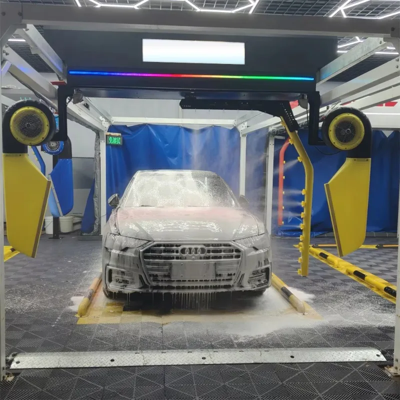YG Customized China Factory Fully Automatic Intelligent Touchless Foam Spray Drying Automatic Car Wash Washing Machine