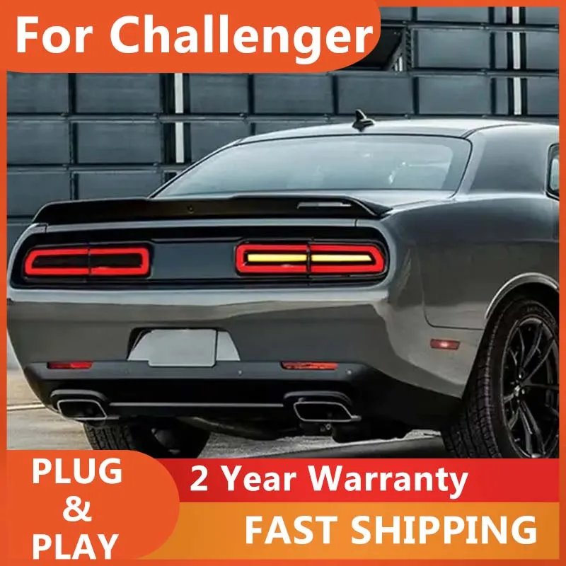 

Car Accessories for Dodge Challenger 2008-2014 Rear Dynamic Turn Signal+Running Light+Brake+Reverse Tail Lamp Assembly