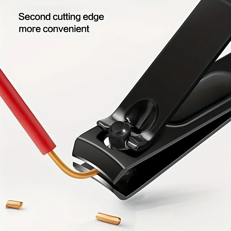 9個入り高級ネイルクリッパーとマニキュアセット、トラベルボックス付き - ステンレス製キューティクルプライヤー、手足ケアツール