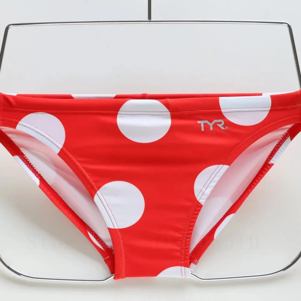 Men's Swimsuit Bikini with Elastic Drawstring Outdoor Sports Pool Training Quick-drying Briefs Team-specific Racing Underwear image 3