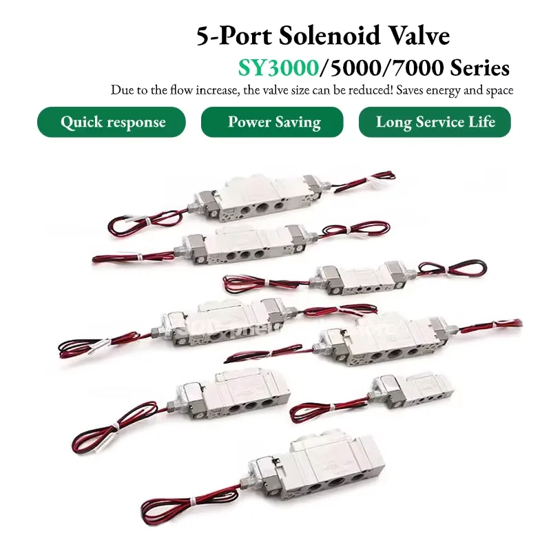 

SYJ3143 SYJ3243 SYJ314M SY3140 SY3240R SY3540 SY3140R-5MZD 6LOU 5GS 5LOU 5LNZ 5MZ 5LOZ 5LZD 5MZE-M5-Q-01 Электромагнитный клапан SY3000