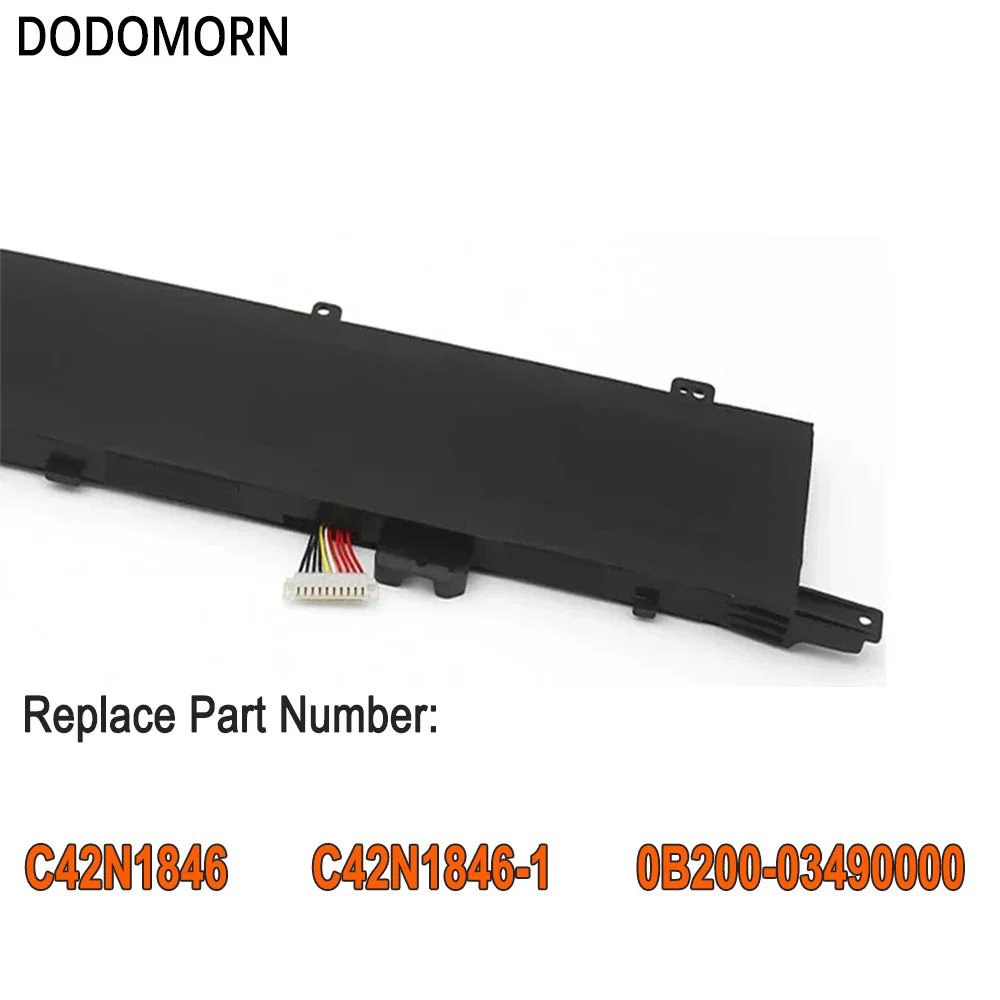 DODOMORN C42N1846-1 For ASUS ZenBook Pro Duo UX581 UX581G UX581GV Serie Laptop  Rechargeable High Quality Battery 2year warranty