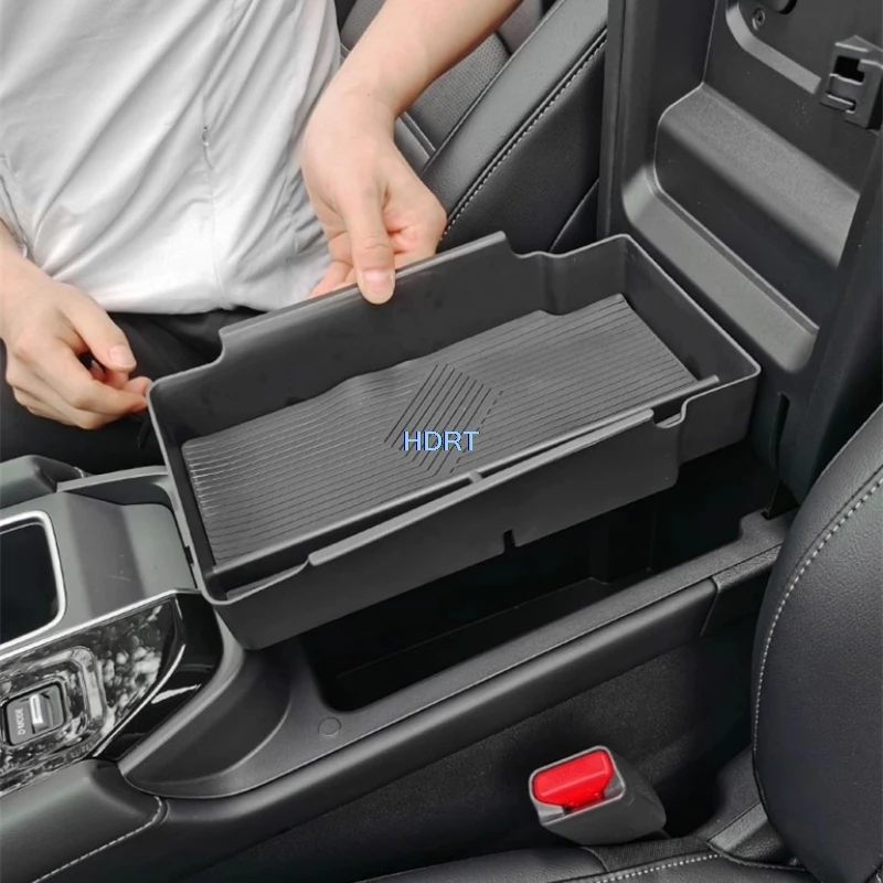 

For Nissan Pathfinder 2024 + Car Styling Armrest Storage Box Center Console Compartment Organizer Tray Dust Cover Accessories