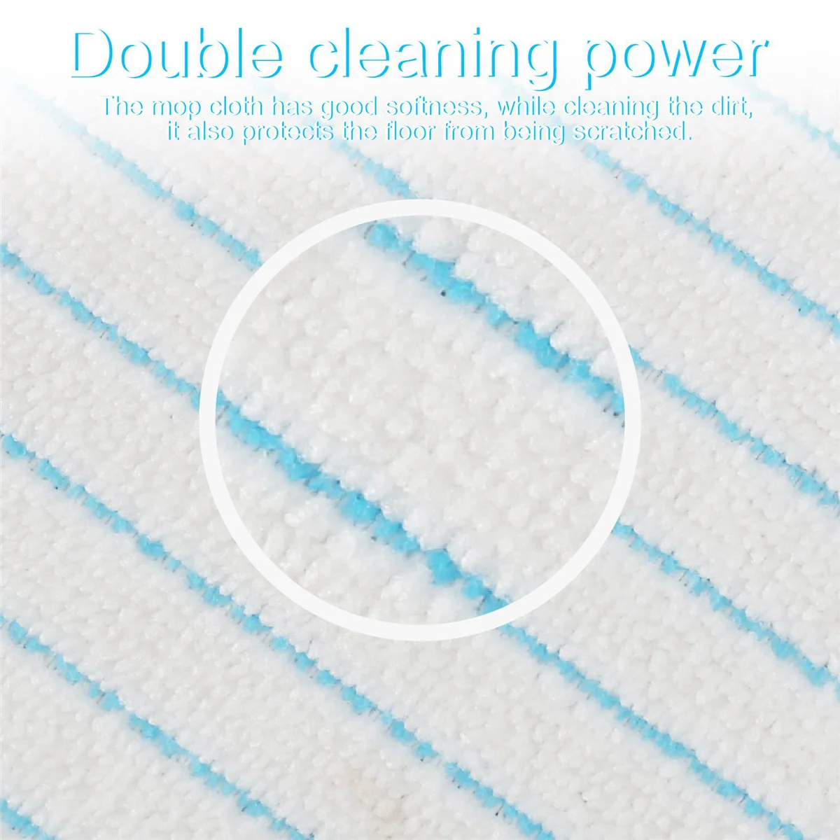 T72C 50Pcs Disposable Strong Rag Mop Cloths Pads for Ecovacs Deebot OZMO T8 AIVI T8 Max T9 Power/Max Vacuum Cleaner Parts